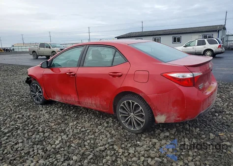2016 Toyota Corolla L from USA, damaged, VIN 2T1BURHE1GC527871